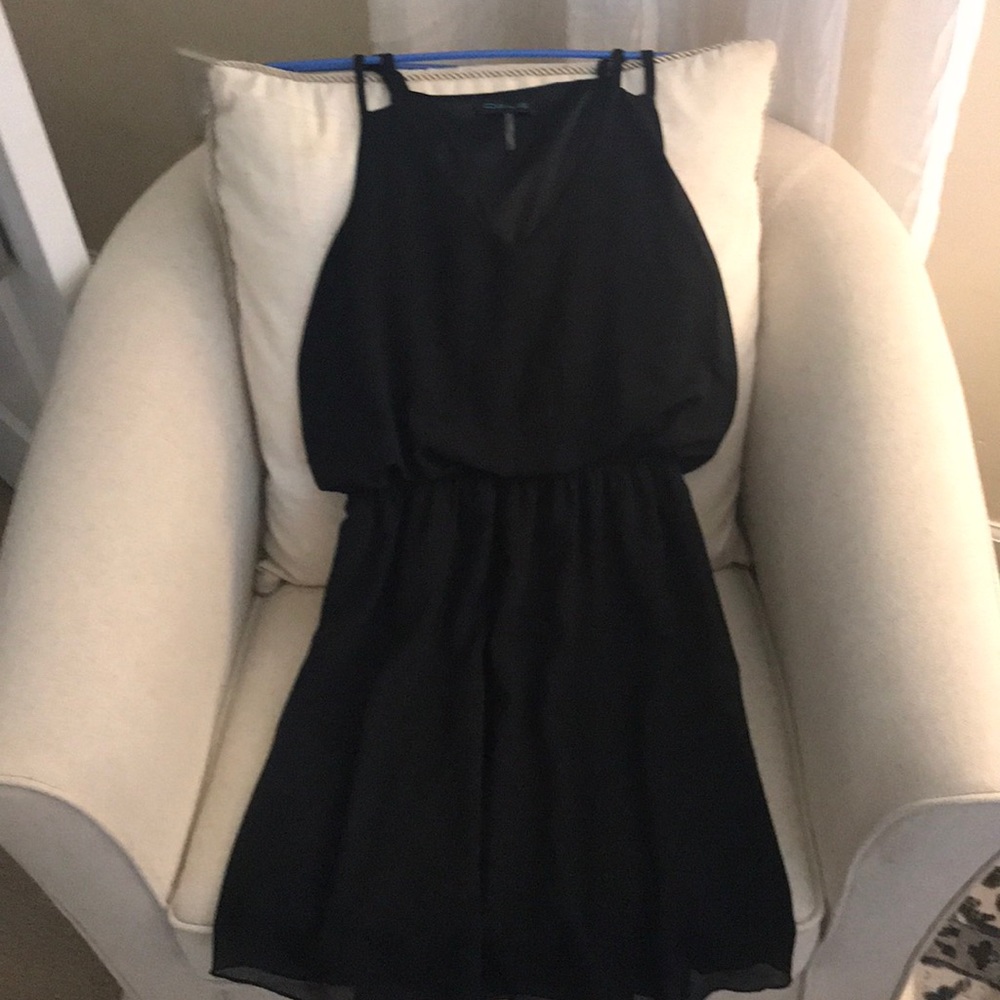 Simple black dress